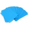 100 Docsmagic.de Double Mat Light Blue Card Sleeves