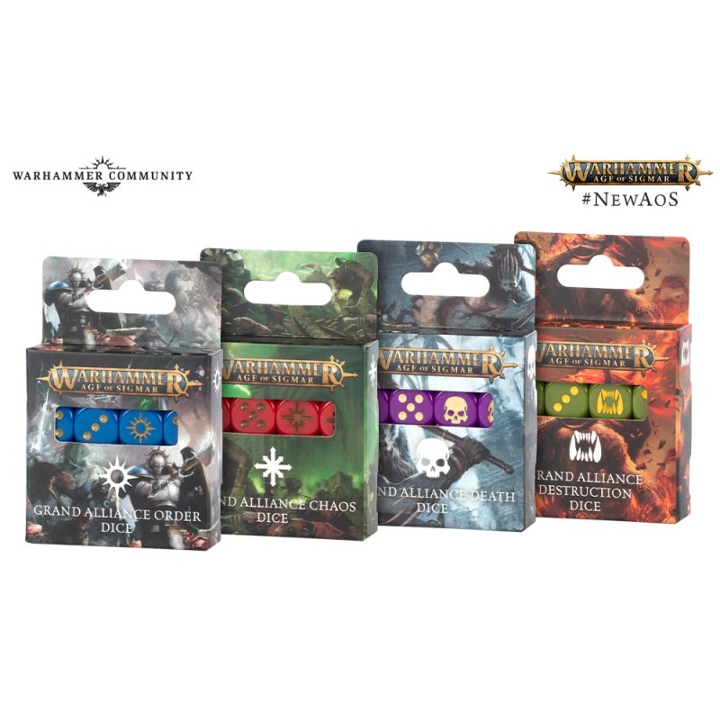 Mailorder Age of Sigmar: Grand Alliance Destruction Dice