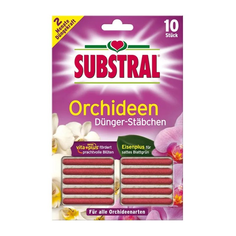 Substral Orchideen Dünger Stäbchen 10 Stück