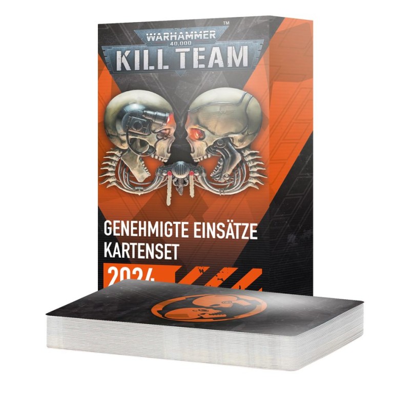 Vorbestellung Kill Team Kartenset Genehmigte Einsätz