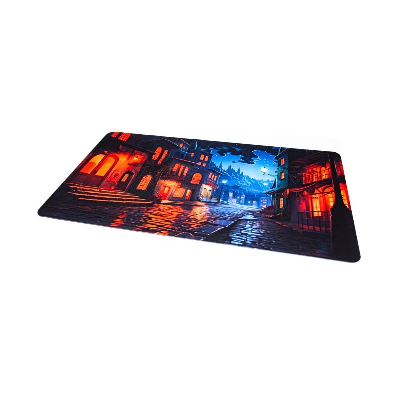 Playmats Alley 24"x14" rubber mat for card games